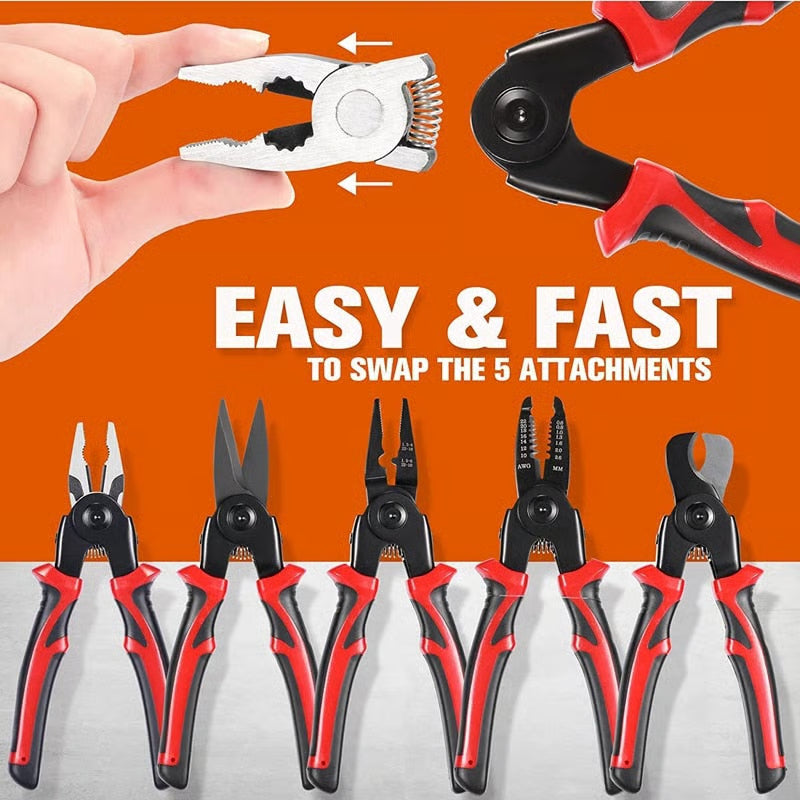 5-in-1 Multi-Tool Plier Set