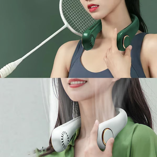 🔥Last Day 49% OFF🔥🍃360° Portable Bladeless Neck Fan