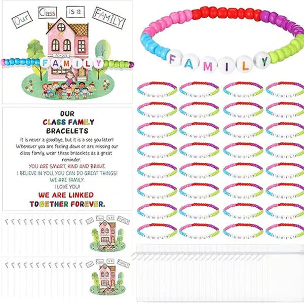 🔥Last Day 49% OFF - ✨🌈 Welcome BeadBracelets - StrengthenClassroom Friendship & SpreadWarm Kindness!