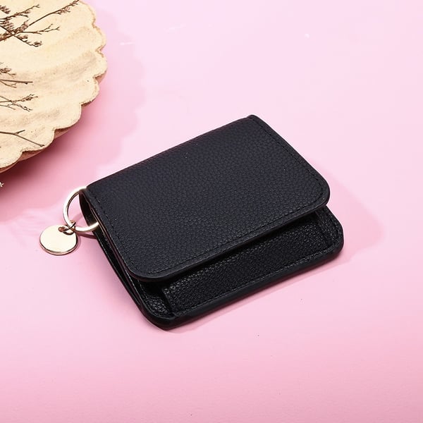 💖Hot 50% OFF🌹RFID Short Wallets for Women – Fashionable Card Holder with Key Ring & Coin Purse