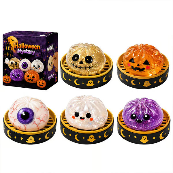 🔥Last Day 50% OFF - ✨🎃 Halloween Dumpling Squeeze Squishy Toy