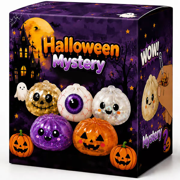 🔥Last Day 50% OFF - ✨🎃 Halloween Dumpling Squeeze Squishy Toy