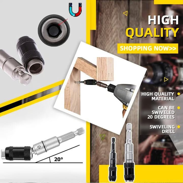 Magnetic Swivel Drill Bit Holder