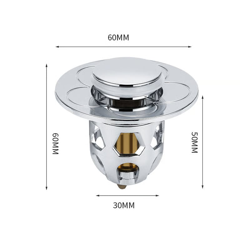 Universal Pop-Up Sink Drain Stopper