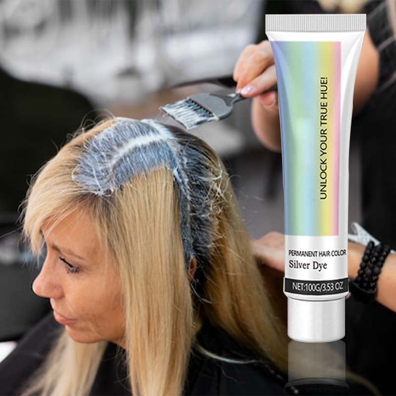 ✨This Week's Special Price $7.99💥 2-in-1 Natural Essence Extract Silver Hair Dye