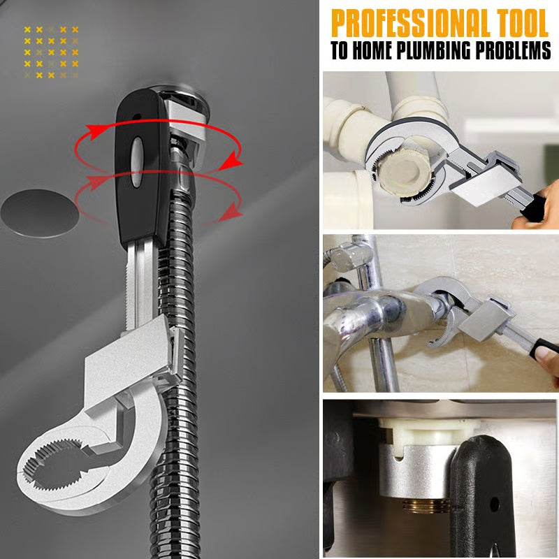 Multifunctional Double-Ended Wrench Tool