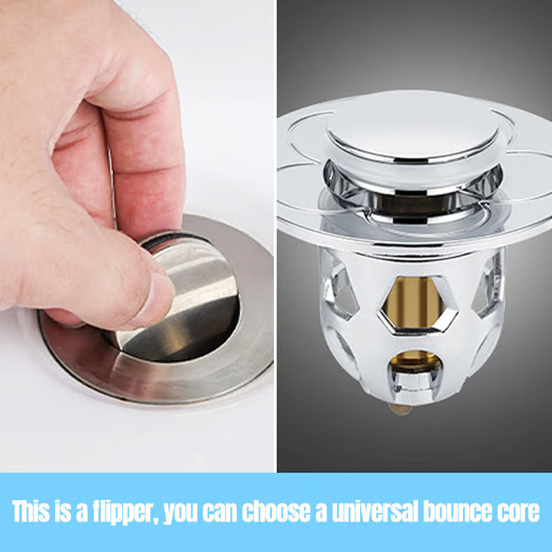 Universal Pop-Up Sink Drain Stopper