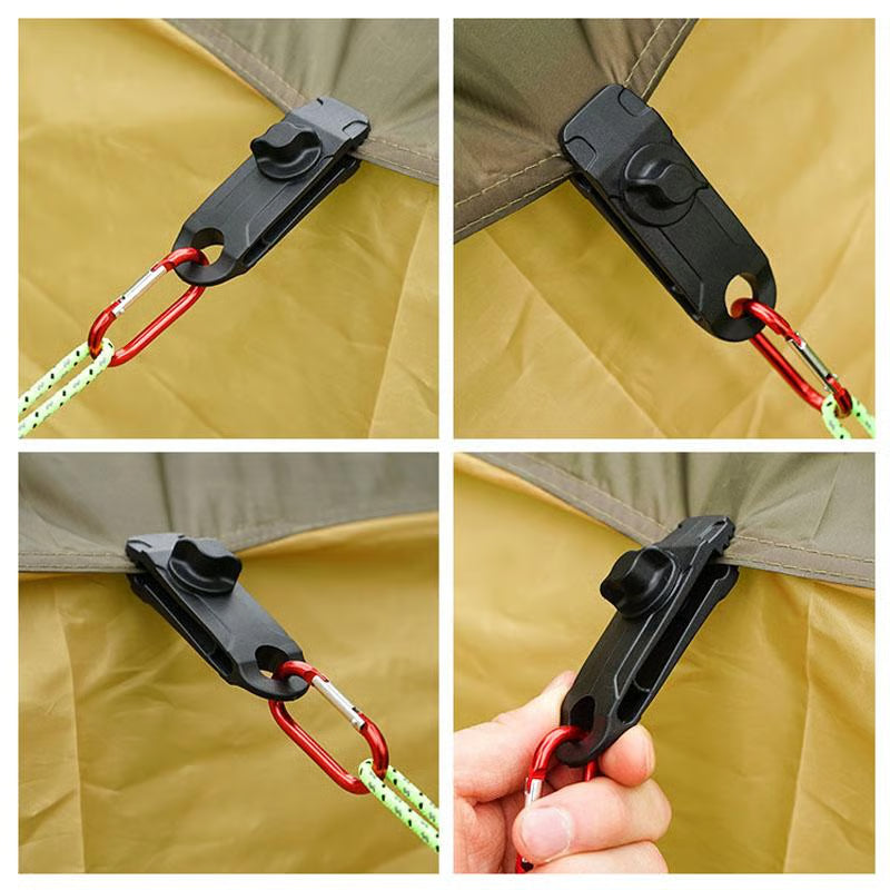 Reusable High-Performance Tarp Clip
