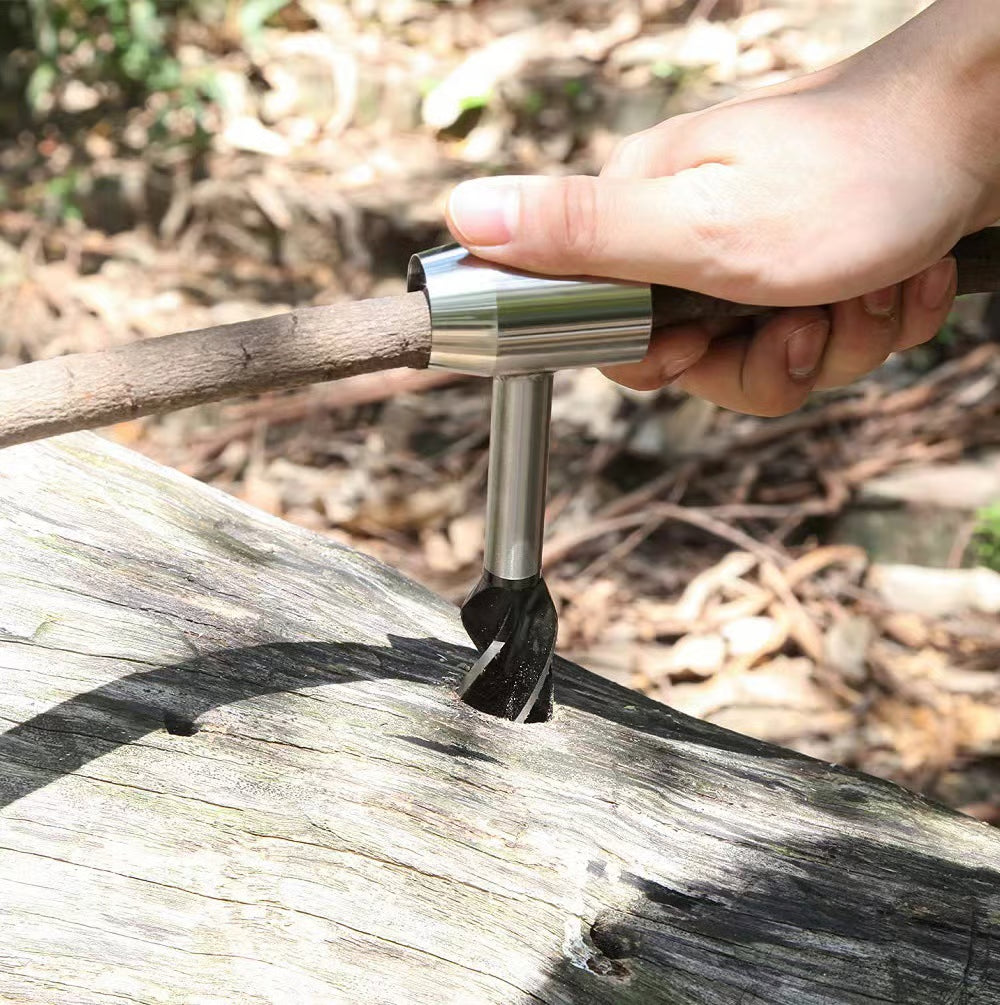 Bushcraft Settlers Tool Survival Hand Auger Wrench