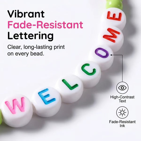 🔥Last Day 49% OFF - ✨🌈 Welcome BeadBracelets - StrengthenClassroom Friendship & SpreadWarm Kindness!