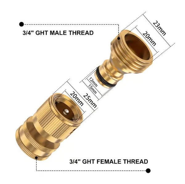 🔥LAST DAY SALE 49% OFF-🔩Garden Hose Quick Connector💧