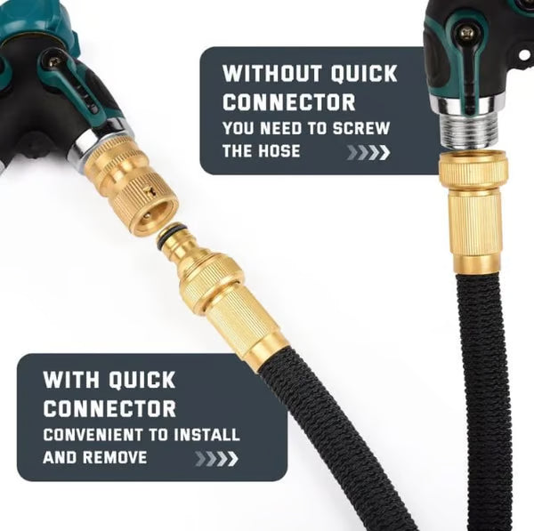 🔥LAST DAY SALE 49% OFF-🔩Garden Hose Quick Connector💧