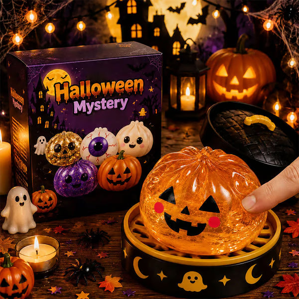 🔥Last Day 50% OFF - ✨🎃 Halloween Dumpling Squeeze Squishy Toy