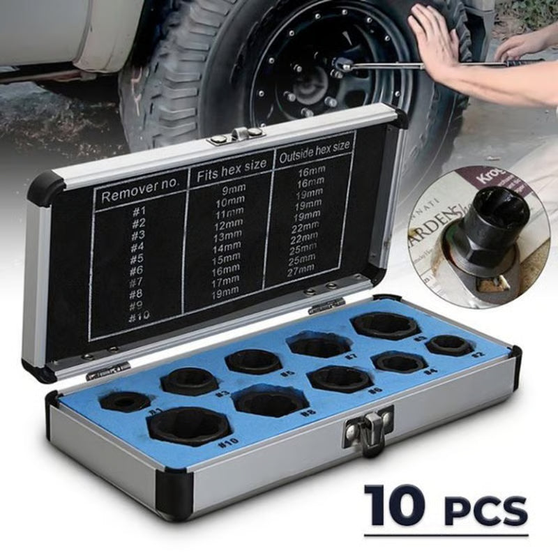Perfect Toolkit for Removing Stripped, Rounded Off and Rusted Bolts & Nuts