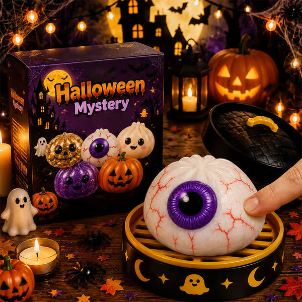 🔥Last Day 50% OFF - ✨🎃 Halloween Dumpling Squeeze Squishy Toy