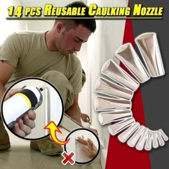 Caulking Nozzle Finishing Tool Set