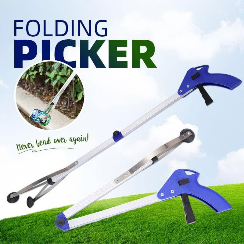 Folding Long Reach Grabber Tool