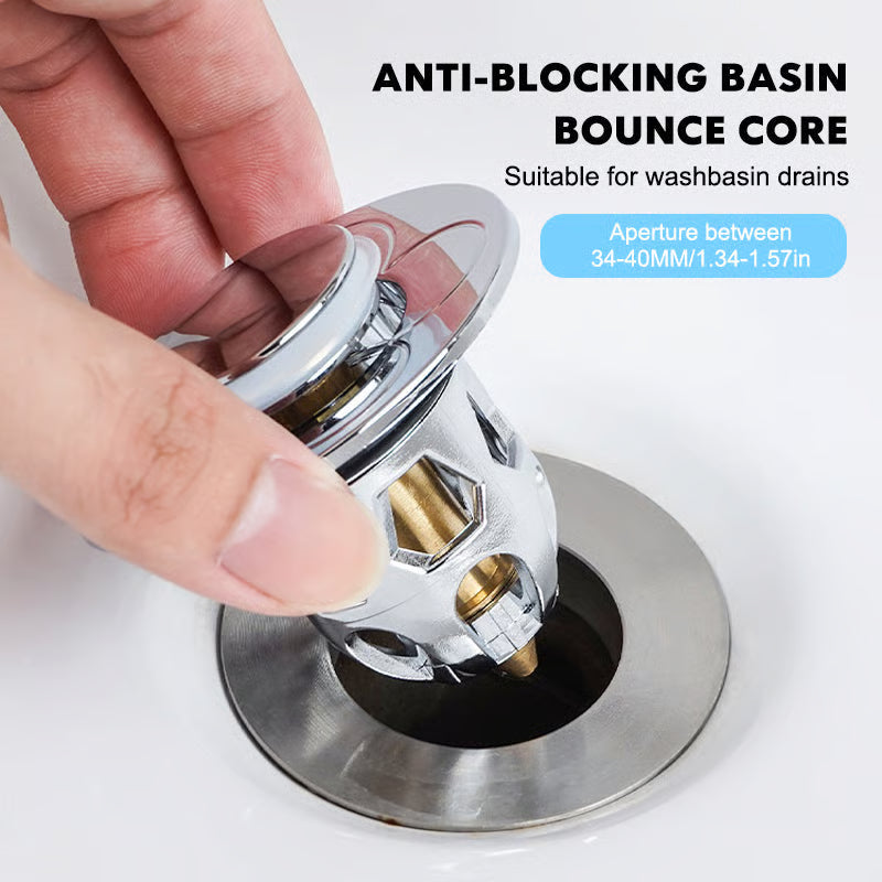 Universal Pop-Up Sink Drain Stopper