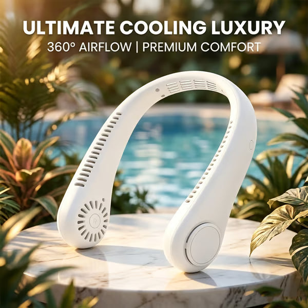 🔥Last Day 49% OFF🔥🍃360° Portable Bladeless Neck Fan
