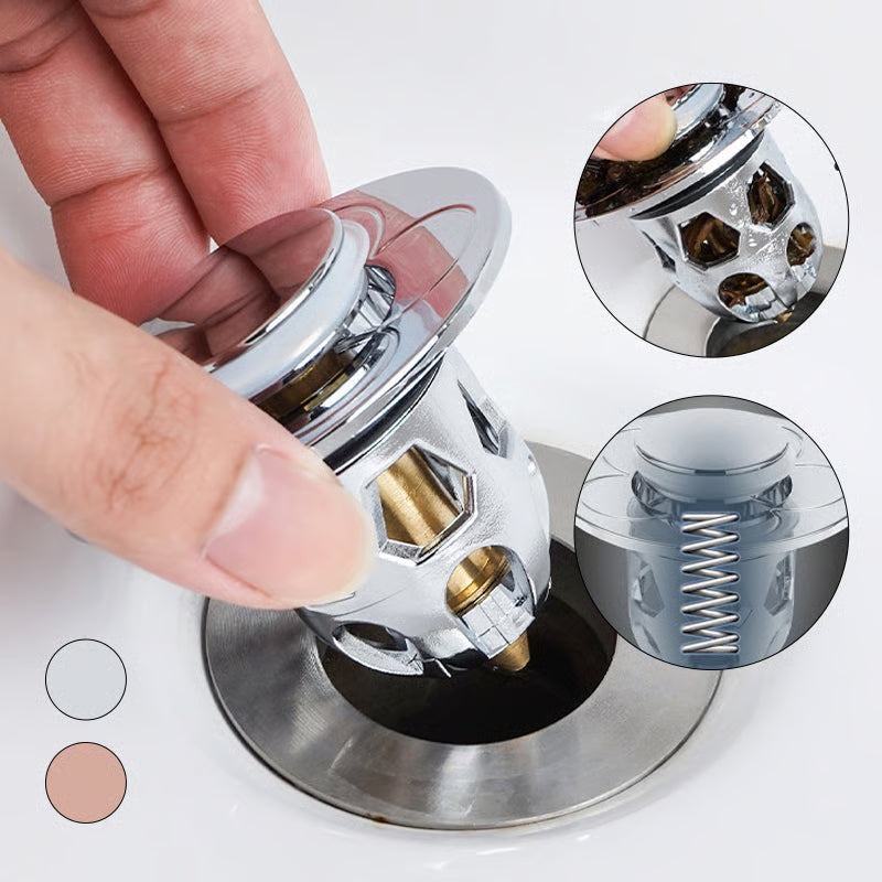 Universal Pop-Up Sink Drain Stopper