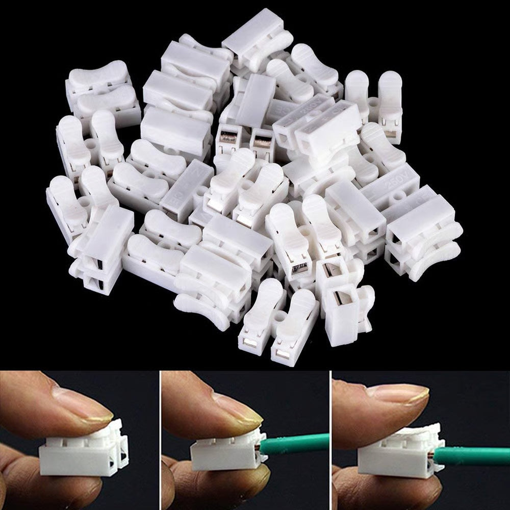 Push-In Quick Wire Cable Connectors