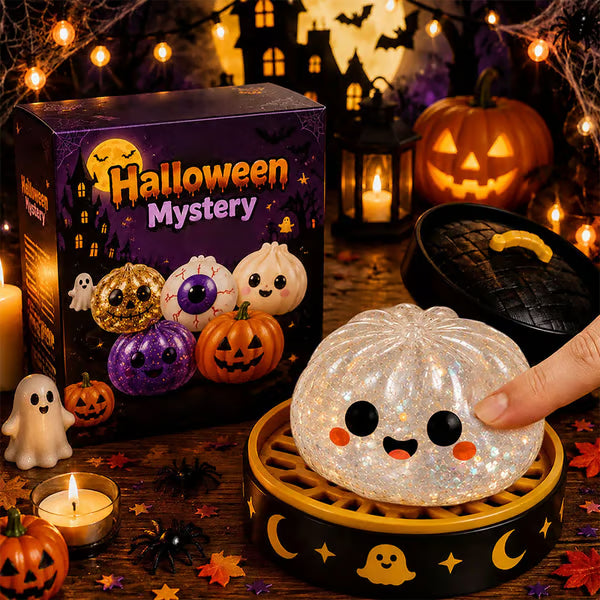 🔥Last Day 50% OFF - ✨🎃 Halloween Dumpling Squeeze Squishy Toy