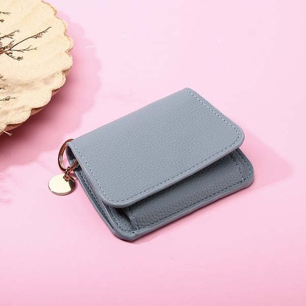 💖Hot 50% OFF🌹RFID Short Wallets for Women – Fashionable Card Holder with Key Ring & Coin Purse
