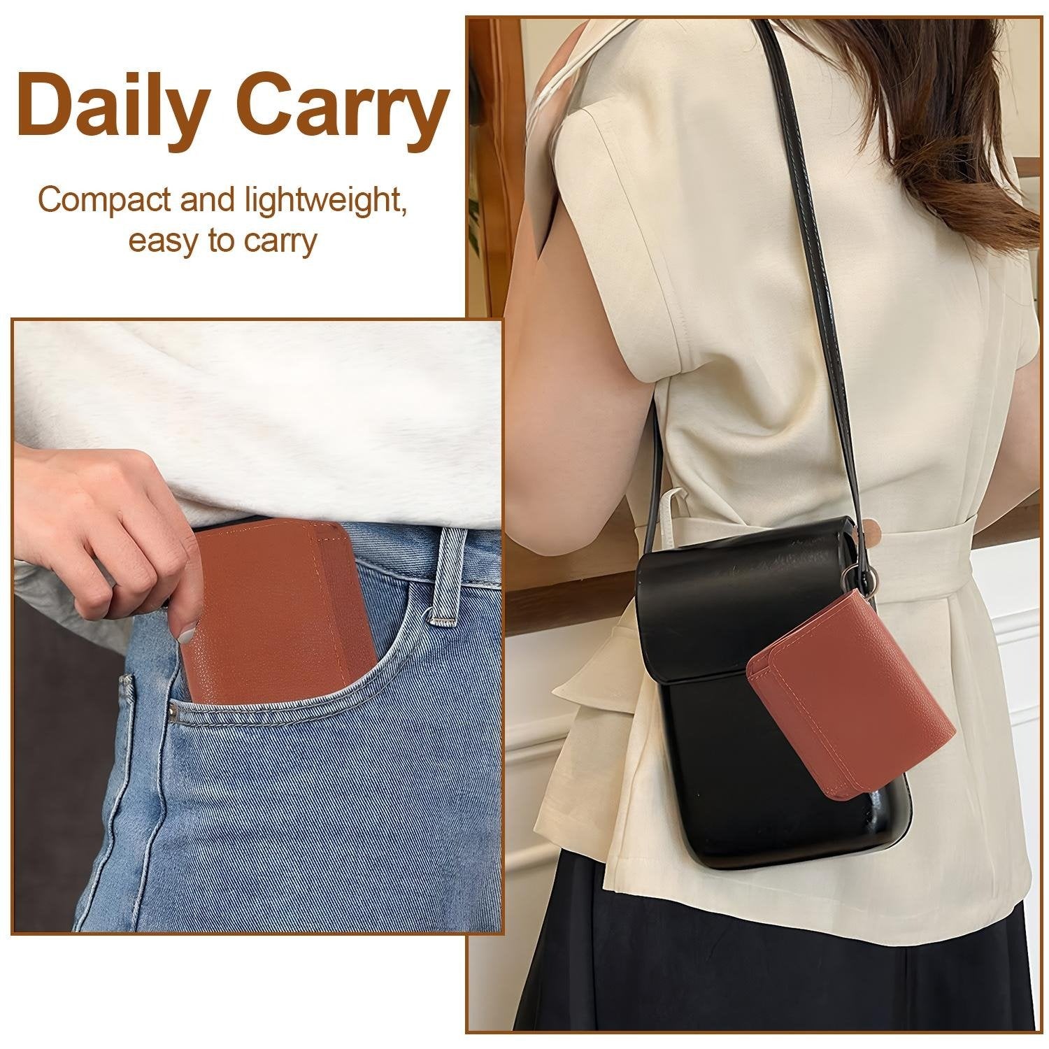 💖Hot 50% OFF🌹RFID Short Wallets for Women – Fashionable Card Holder with Key Ring & Coin Purse