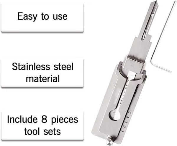 🔥This Week's Special Offer - Stainless Steel Master Key Decoder