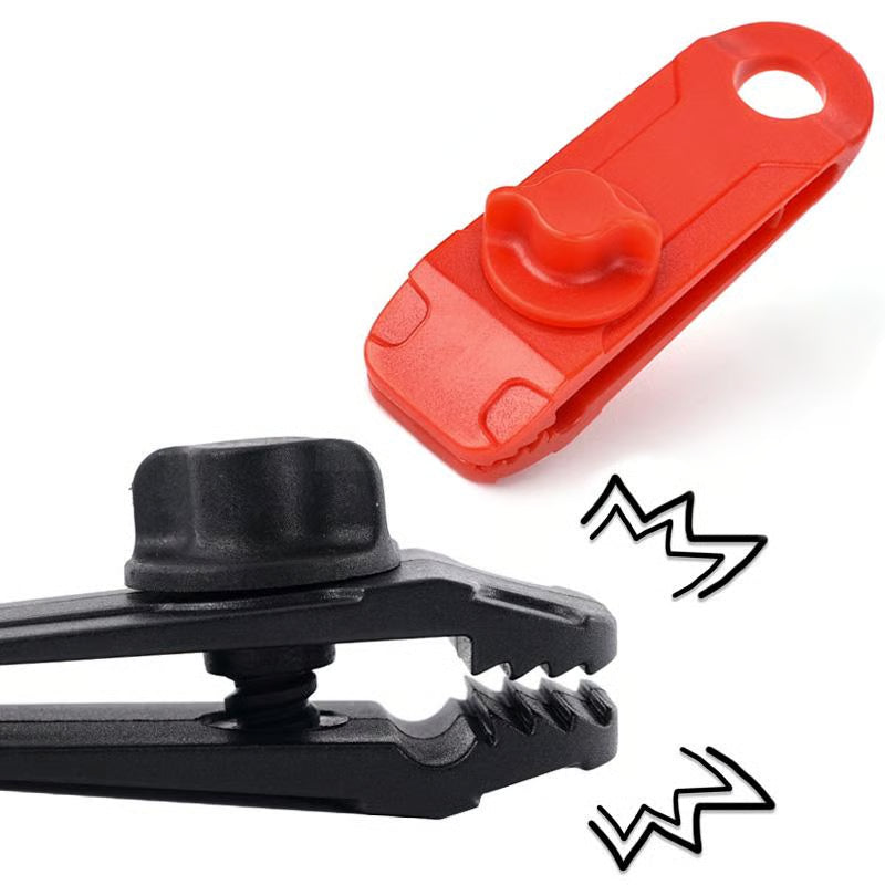 Reusable High-Performance Tarp Clip