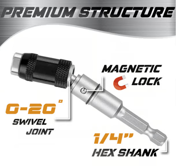 Magnetic Swivel Drill Bit Holder