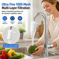 Faucet Filter Cotton Bags(50PCS) - Universal, Splash-Proof Faucet Filter Set