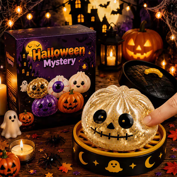 🔥Last Day 50% OFF - ✨🎃 Halloween Dumpling Squeeze Squishy Toy