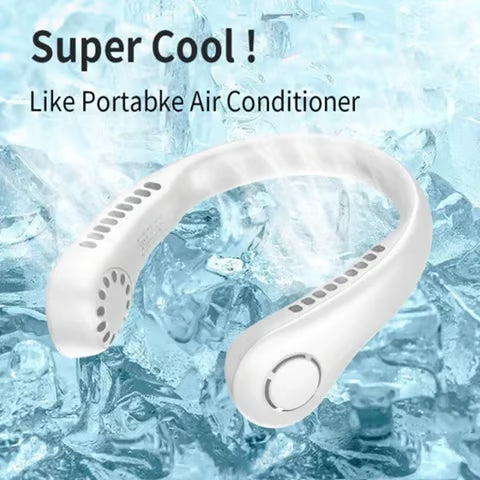🔥Last Day 49% OFF🔥🍃360° Portable Bladeless Neck Fan