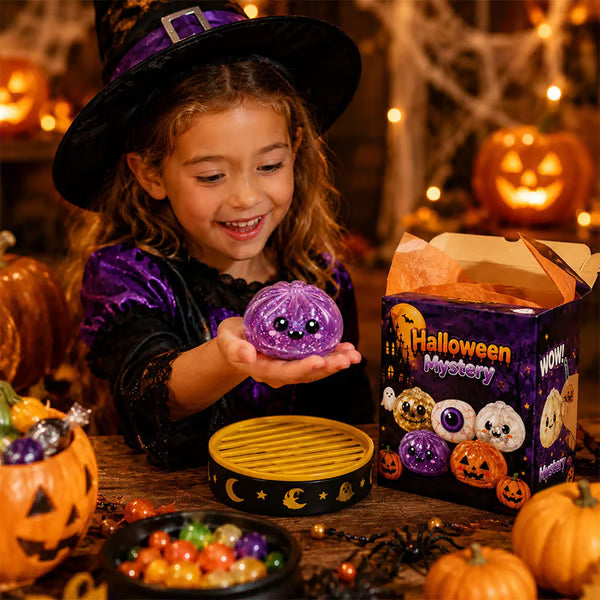 🔥Last Day 50% OFF - ✨🎃 Halloween Dumpling Squeeze Squishy Toy