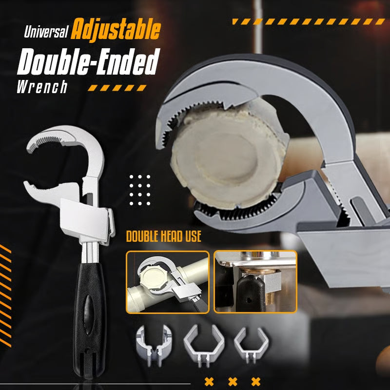 Multifunctional Double-Ended Wrench Tool