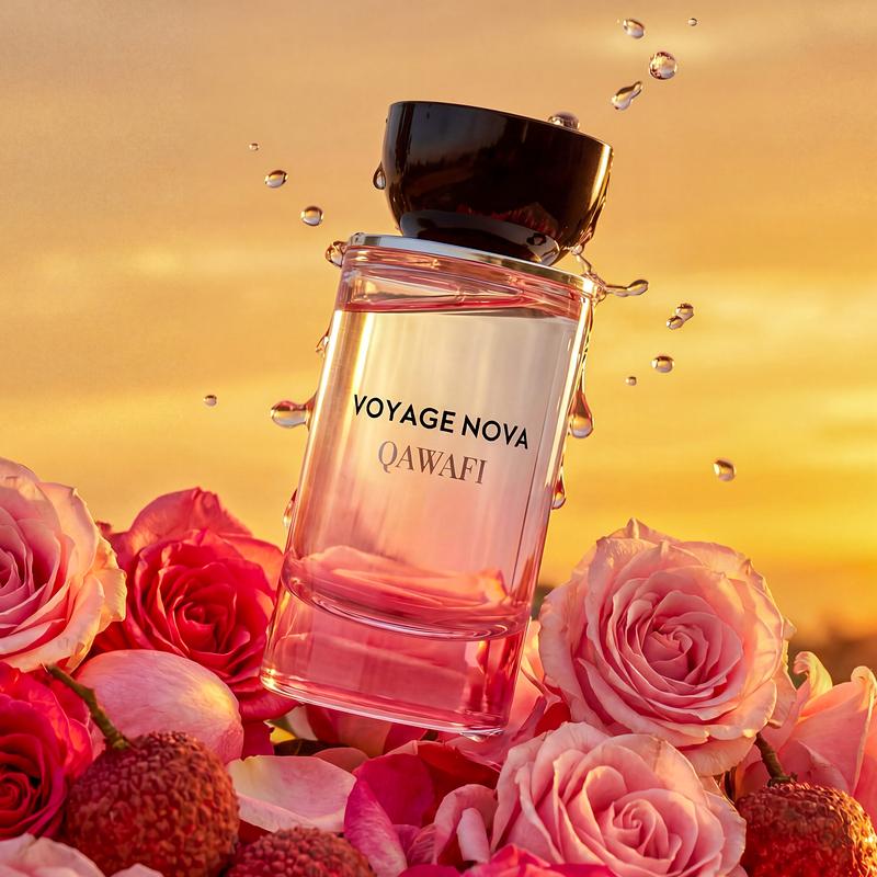 🔥Last Day 49% OFF🌹Voyage Nova | Rosey Fruity Floral | Extrait De Parfum | Long Lasting Luxury Fragrance