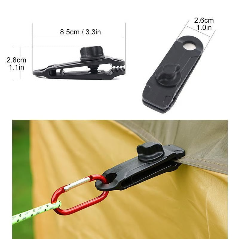 Reusable High-Performance Tarp Clip