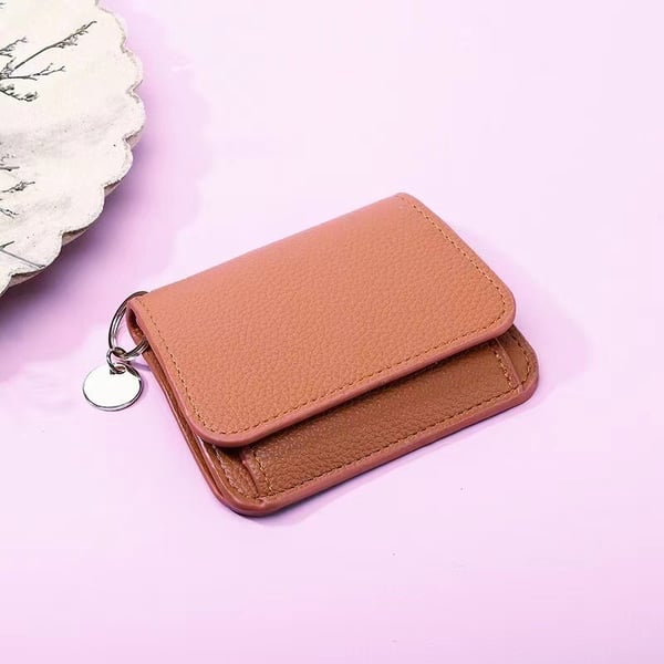 💖Hot 50% OFF🌹RFID Short Wallets for Women – Fashionable Card Holder with Key Ring & Coin Purse