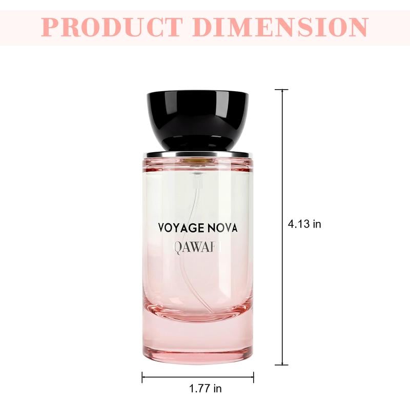 🔥Last Day 49% OFF🌹Voyage Nova | Rosey Fruity Floral | Extrait De Parfum | Long Lasting Luxury Fragrance