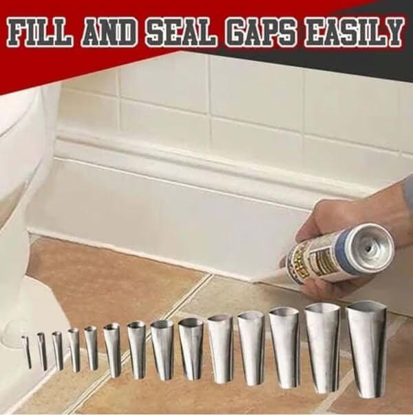 Caulking Nozzle Finishing Tool Set