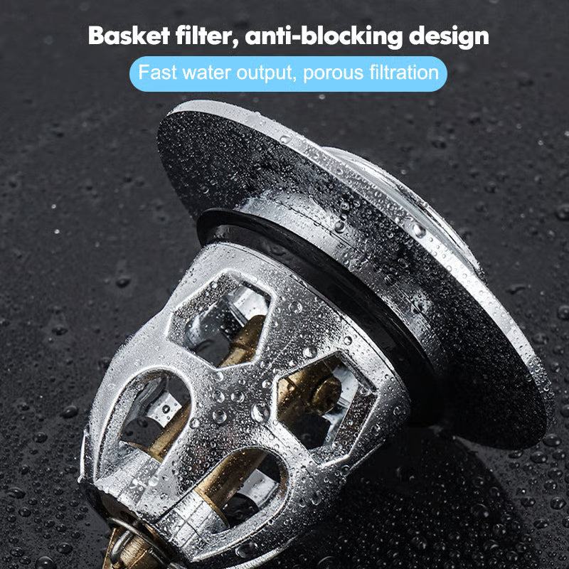 Universal Pop-Up Sink Drain Stopper